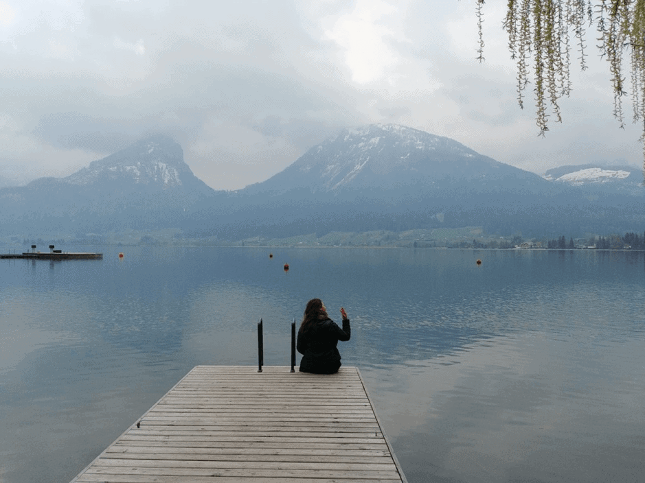 Lake, View, St. Wolfgang, Salzkammergut