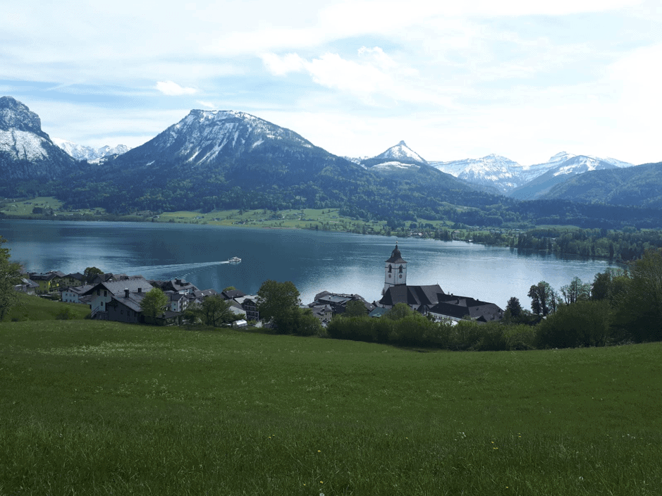 St. Wolfgang, View, Lake