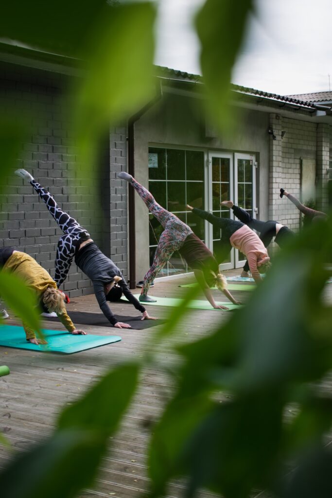 Yoga, flexibility, healthy lifestyle Salzburg
