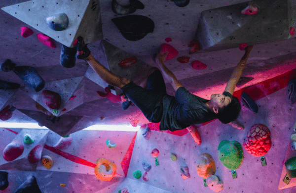 Bouldering is fun and makes you feel like you at party