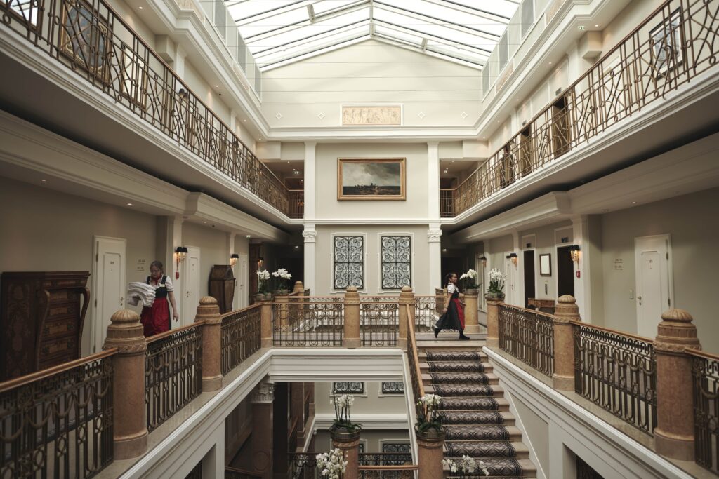 Interior of Hotel Sacher Salzburg